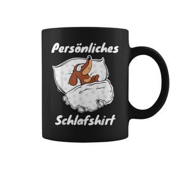 Personal Sleep Dachshund Pyjamas Tassen - Geschenkecke