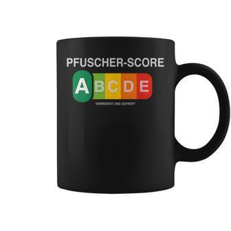 Pfuscher Score Tassen - Geschenkecke