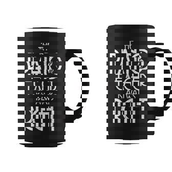 Piano Musical Teacher Instrument Pianist Coffee Mug - Monsterry