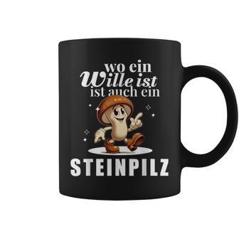 Pilzsammler Pilzsaison Pilze Sammeln Lustiges Steinpilz Tassen - Geschenkecke