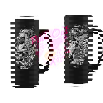 Pink Out American Football Warrior Breast Cancer Awareness Coffee Mug - Thegiftio