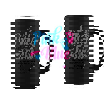 Pink Or Blue Great Grandma Loves You Gender Reveal Baby Coffee Mug - Seseable