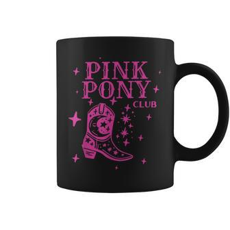 Pink Boots Cowgirl Western Pony Club Coffee Mug - Monsterry UK