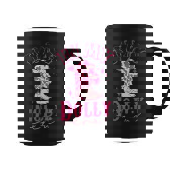 Pink Cowgirl In My Dolly Era Dolly Personalized Name Coffee Mug | Seseable UK