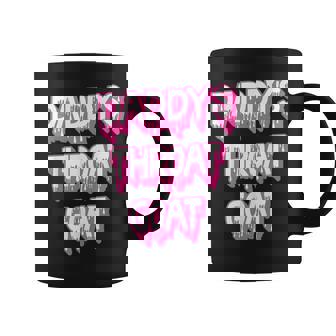 Pink Daddy's Throat Goat Adult Humor Sarcastic Coffee Mug - Thegiftio UK