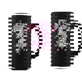 Pink Disco Party Pony Club Keep On Dancing Cowgirl Western Coffee Mug - Thegiftio