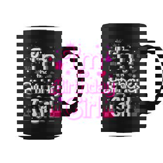Pink Doll Im The Birthday Girl Doll Family Party Decorations Coffee Mug - Monsterry
