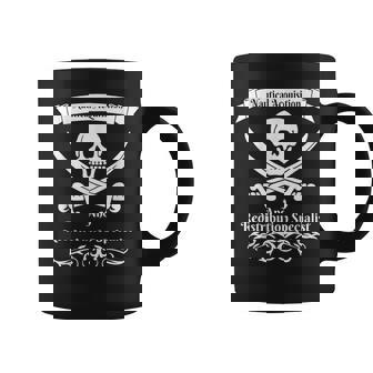 Pirate Acquisition And Redistribution Specialist Skull Coffee Mug - Monsterry