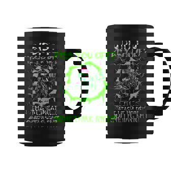 Did I Piss You Off I'm Doing Something Right Neon Skeleton Coffee Mug - Thegiftio UK