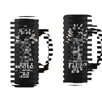 Pitbull Mom Dad Life Is Hard Pitbulls Help Cute Dog Coffee Mug - Monsterry