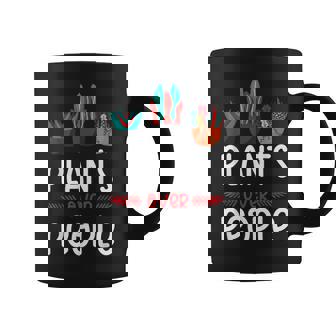 Plants Over People For House Plants And Plant Dad Or Pothos Coffee Mug - Monsterry