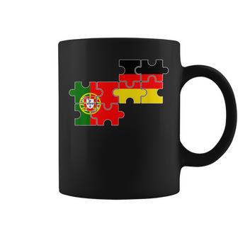 Portugal Germany Flag German Portuguese Tassen - Geschenkecke