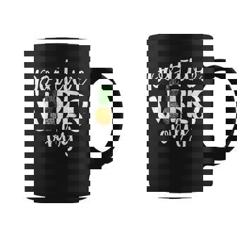 Positive Vibe Only Transfer Day Pineapple Infertility Ivf Coffee Mug - Thegiftio