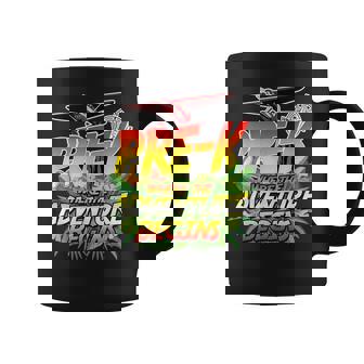 Pre-K Where The Adventure Begins Safari Theme Teacher Graphic Print Coffee Mug - Monsterry