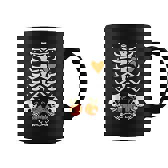 Pregnancy Announcement Gender Reveal Skeleton Twins Coffee Mug - Thegiftio UK