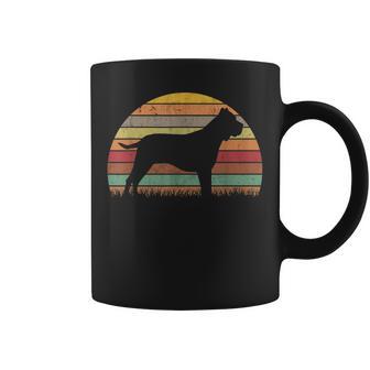 Presa Canario Retrointage Dogo Canario Taza de café - Regaloses