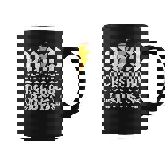Preschool Rocks Teacher Preschool Rock Back To School Abcd Coffee Mug - Thegiftio