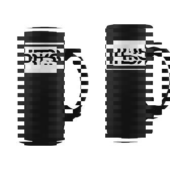Press Reporter Media Journalist Breaking News Blogger Coffee Mug - Seseable