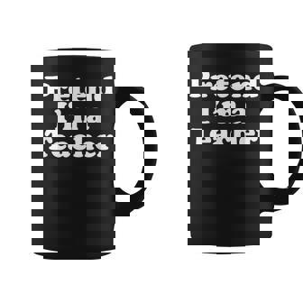 Pretend I'm A Teacher Lazy Easy Halloween Costume Coffee Mug - Monsterry