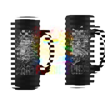 Pride Cat Purride Gay Lesbian Lgbt Awareness Lgbtq Coffee Mug - Thegiftio UK