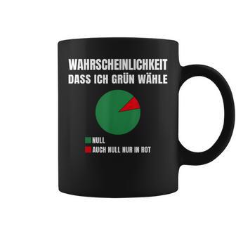 Probability Dass Ich Gegen Grüne Grün Nein Danke Tassen - Geschenkecke