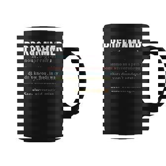 Programador Desarrollador Programación Codificación Software Engineer Taza de café - Regaloses
