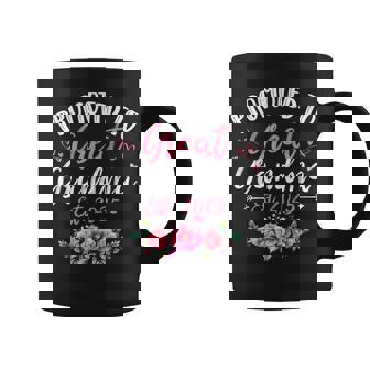 Promoted To Great Grandma Est 2025 First Time Grandma Coffee Mug - Seseable