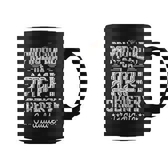 Proud Dad Of A 2024 Chemistry Graduate Chemistry Graduation Coffee Mug - Monsterry