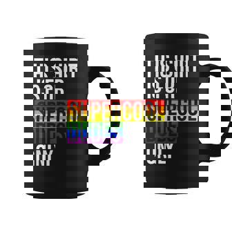 Proud Gay Quote Rainbow Color Lgbtq Coffee Mug - Thegiftio UK