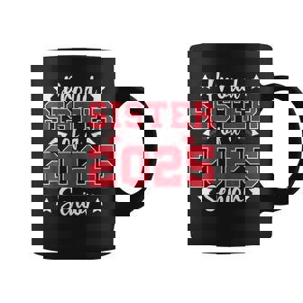 Proud Sister Of A 2025 Senior Graduate Family Graduation Coffee Mug - Monsterry