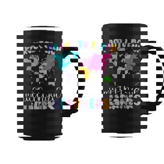 Proud To Teach Multilingual Learner Esl English Teacher Coffee Mug - Thegiftio UK