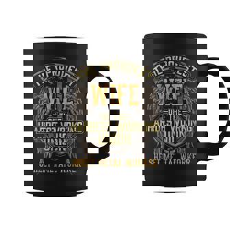Proudest Wife Of A Union Sheet Metal Worker Coffee Mug - Monsterry