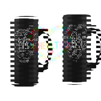 Public Health Words & Healthcare Worker Epidemiologist Coffee Mug - Monsterry