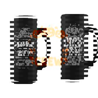 Pumpkin Patch Crew Pumpkin Patch Squad Thanksgiving Coffee Mug - Monsterry