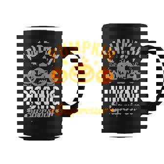 Pumpkin Picking Supervisor Family Matching Pumpkin Patch Coffee Mug - Thegiftio UK