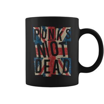 Punk Not Deadintage Uk London Flag Punk Is Not Dead Tassen - Geschenkecke