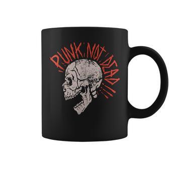 Punks Not Dead -Intage Grunge Punk Is Not Dead Rock S Tassen - Geschenkecke