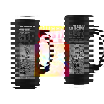 Queen Gets It All Afro Egyptian Costume Glow Painting Graphic Print Coffee Mug - Monsterry