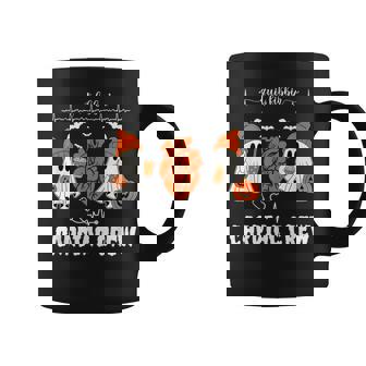 Quit Fibbin' Cardiac Crew Halloween Heart Ghosts Coffee Mug | Mazezy