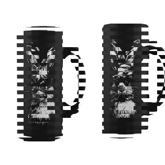 Rabbit Bunny Sunglasses Coffee Mug - Thegiftio