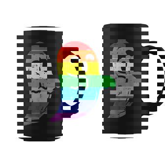 Rainbow Ghost Lgbt Gay Pride Lesbian Halloween Costume Coffee Mug - Thegiftio UK