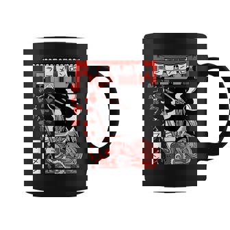 Ramen Food Noodles Vintage Japanese Restaurant Anime Graphic Print Coffee Mug - Monsterry