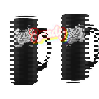 Randy Pride Month Lgbtq Rainbow Flag Name Personalised Coffee Mug - Thegiftio UK