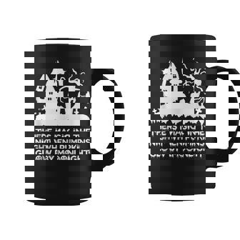 There Is Magic In The Nights When Pumpkins Glow By Moonlight Coffee Mug - Monsterry