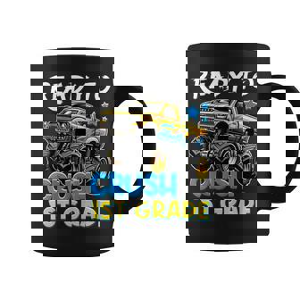 Ready To Crush 1St Grade Back To School First Grade Boys Coffee Mug - Seseable