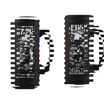 Redneck Raccoon Mullet White Trash Party Attire Hillbilly Coffee Mug - Thegiftio