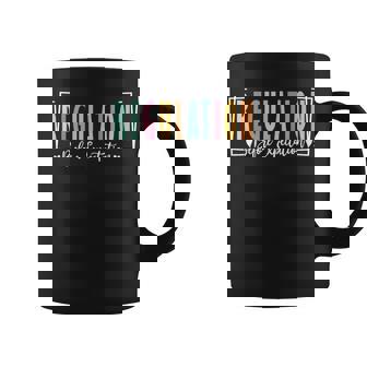 Regulation Before Expectation Cute Aba Sped Teacher Therapy Coffee Mug - Thegiftio UK