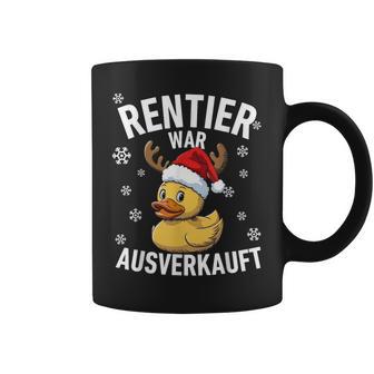 Reindeer Was Ausverkauft Duck Christmas Slogan Tassen - Geschenkecke