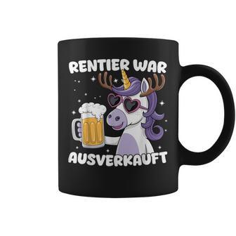 Reindeer War Ausverkauft Christmas Unicorn Tassen - Geschenkecke