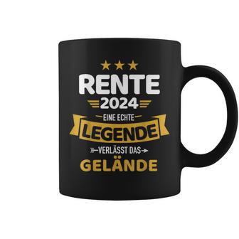 Rente 2024 Real Legend Leaves Terrain Pensioner Tassen - Geschenkecke